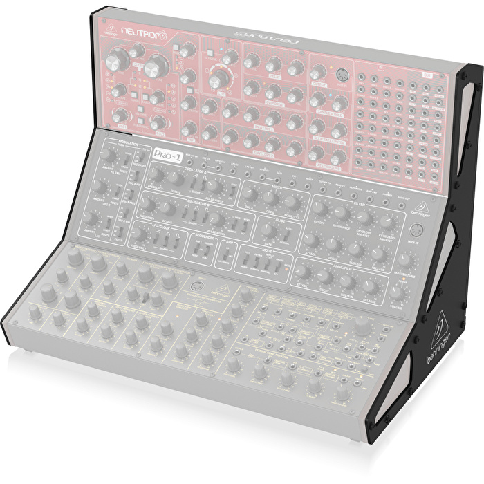 BEHRINGER 70, 80 ve 104 HP Şasi için 3 Katmanlı Eurorack Stand